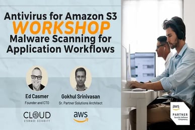 av for amazon s3 workshop application workflows featured image