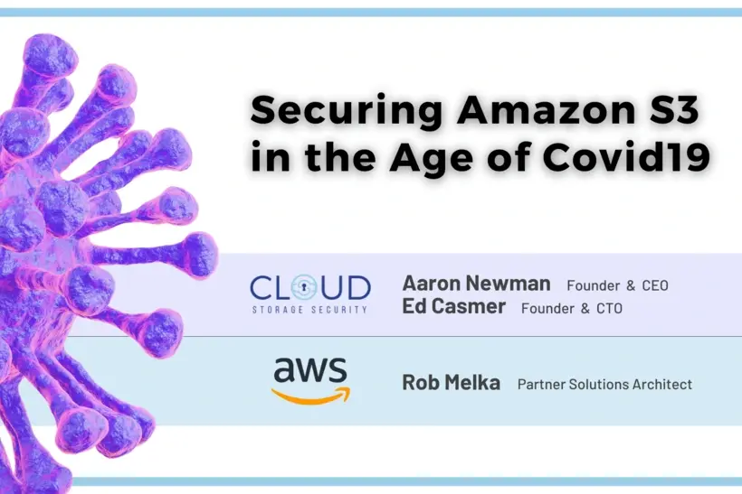 AV for amazon S3 in the age of covid image